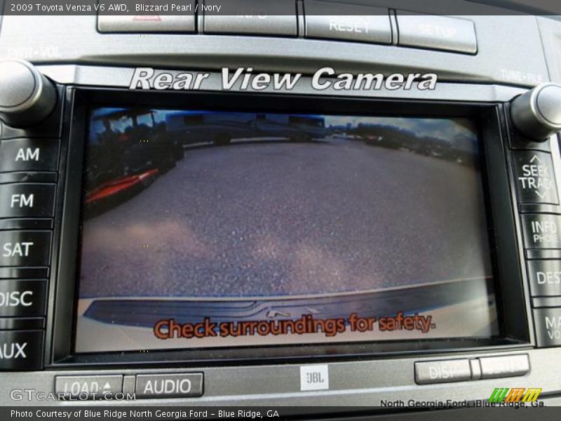 Blizzard Pearl / Ivory 2009 Toyota Venza V6 AWD