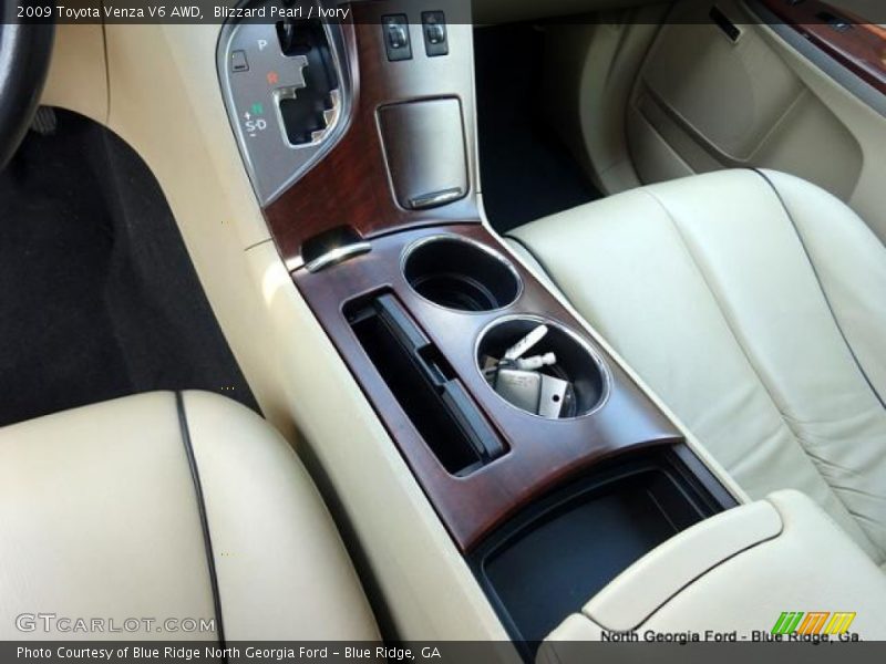 Blizzard Pearl / Ivory 2009 Toyota Venza V6 AWD