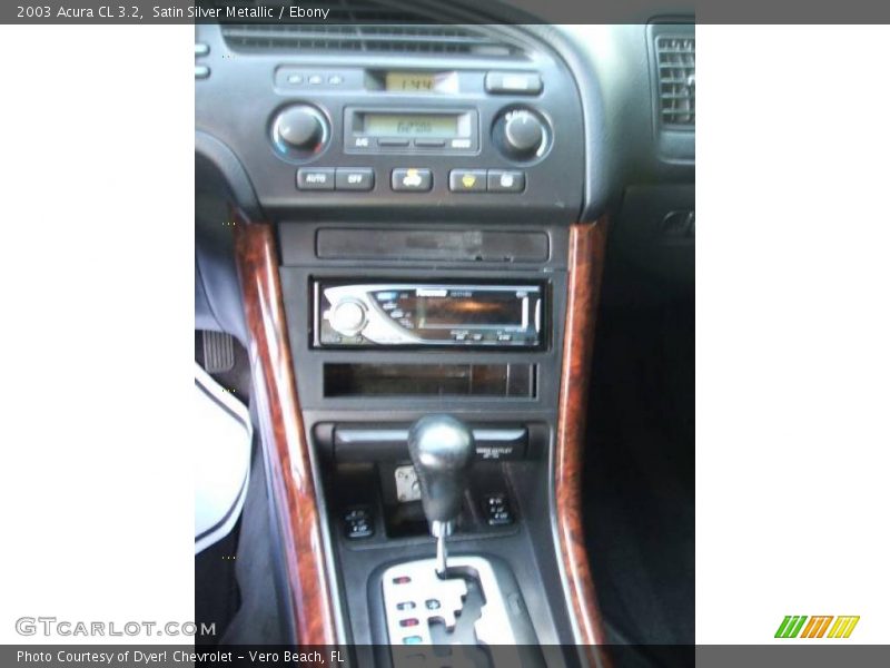 Satin Silver Metallic / Ebony 2003 Acura CL 3.2