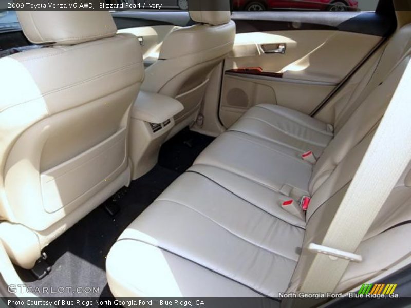 Blizzard Pearl / Ivory 2009 Toyota Venza V6 AWD