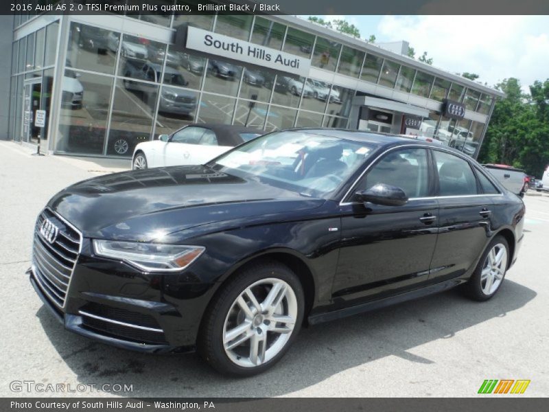 Brilliant Black / Black 2016 Audi A6 2.0 TFSI Premium Plus quattro
