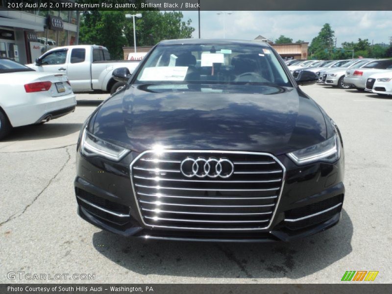 Brilliant Black / Black 2016 Audi A6 2.0 TFSI Premium Plus quattro