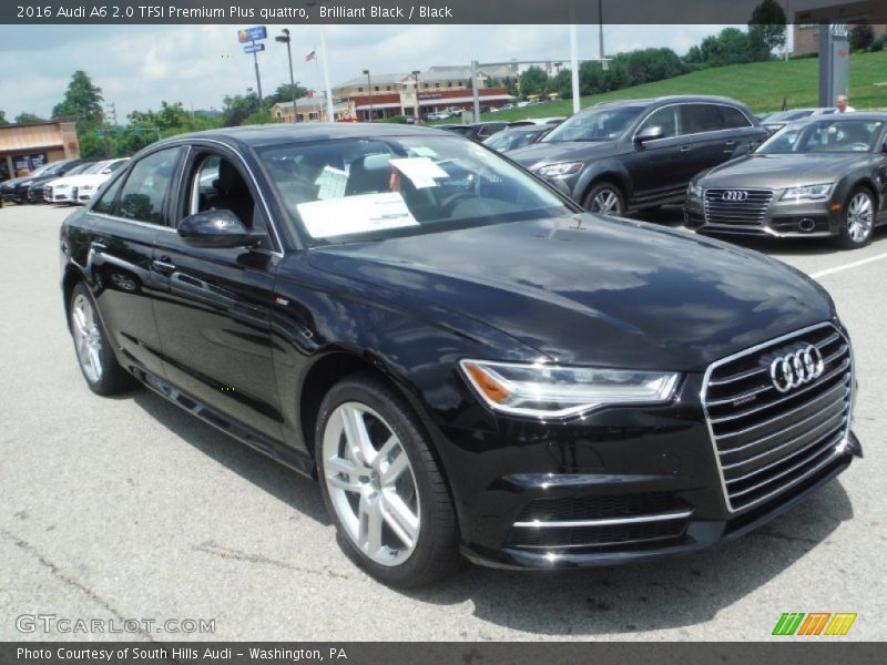 Front 3/4 View of 2016 A6 2.0 TFSI Premium Plus quattro