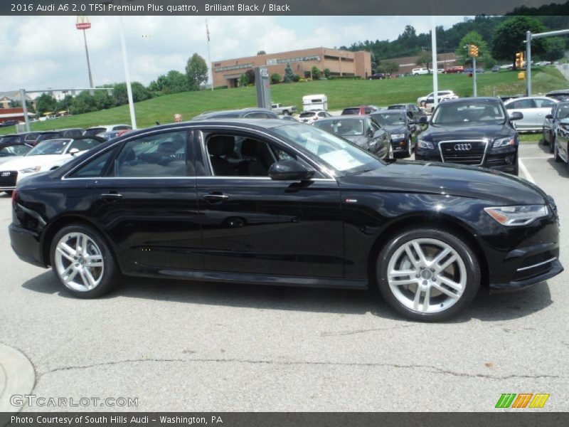 Brilliant Black / Black 2016 Audi A6 2.0 TFSI Premium Plus quattro