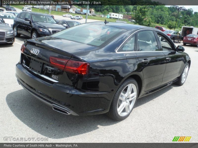 Brilliant Black / Black 2016 Audi A6 2.0 TFSI Premium Plus quattro