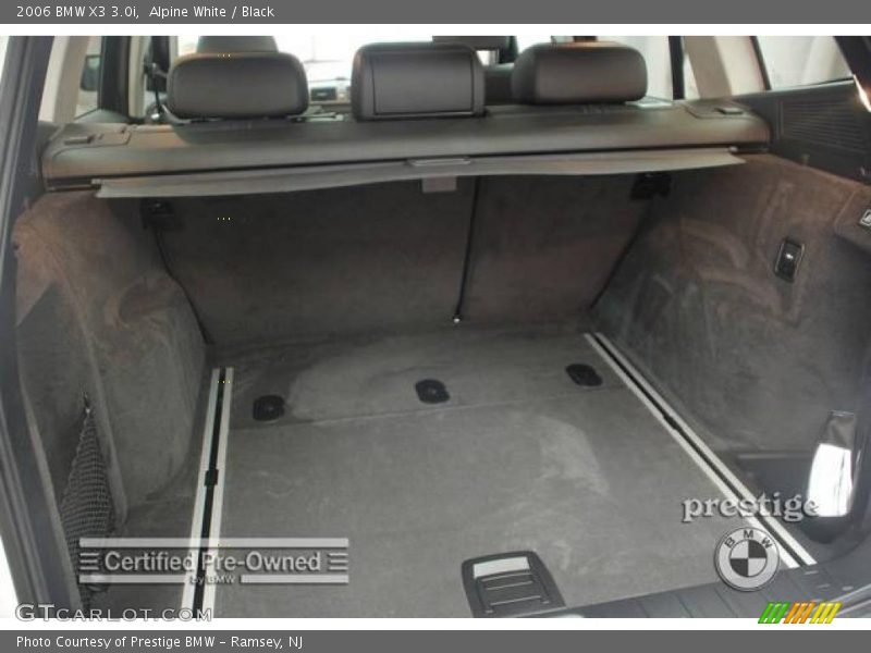 Alpine White / Black 2006 BMW X3 3.0i