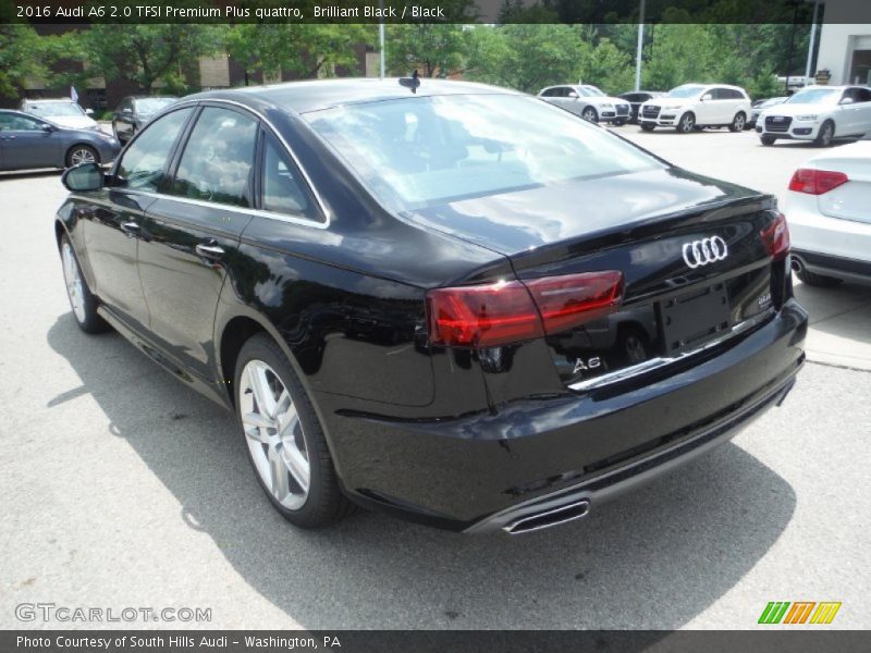 Brilliant Black / Black 2016 Audi A6 2.0 TFSI Premium Plus quattro