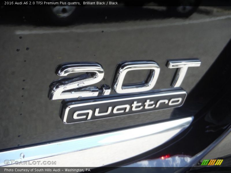  2016 A6 2.0 TFSI Premium Plus quattro Logo