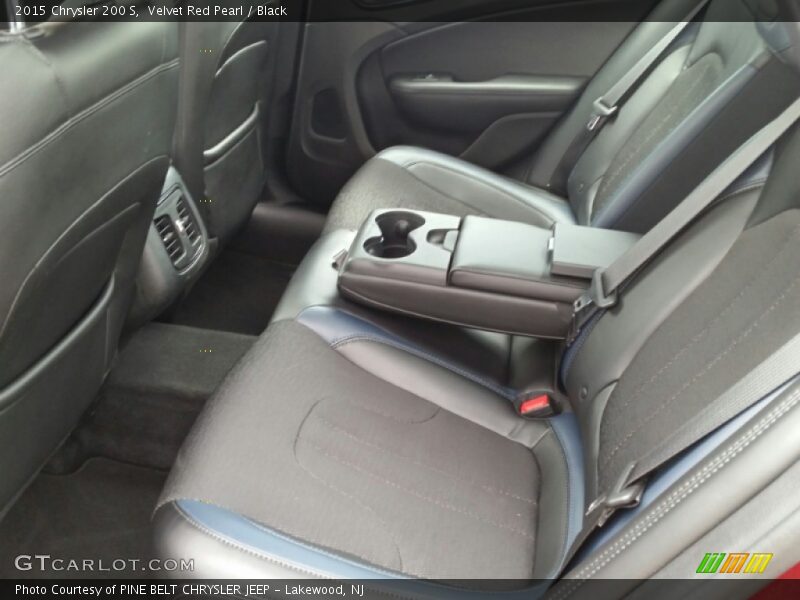 Velvet Red Pearl / Black 2015 Chrysler 200 S