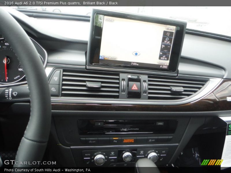 Brilliant Black / Black 2016 Audi A6 2.0 TFSI Premium Plus quattro