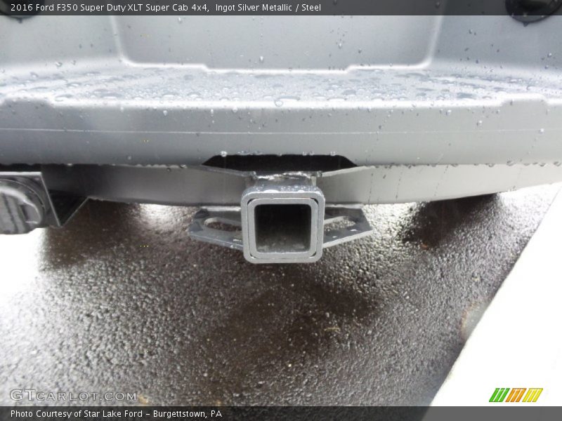 Ingot Silver Metallic / Steel 2016 Ford F350 Super Duty XLT Super Cab 4x4