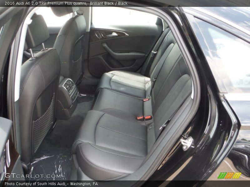 Rear Seat of 2016 A6 2.0 TFSI Premium Plus quattro