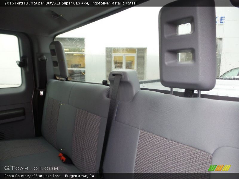 Ingot Silver Metallic / Steel 2016 Ford F350 Super Duty XLT Super Cab 4x4