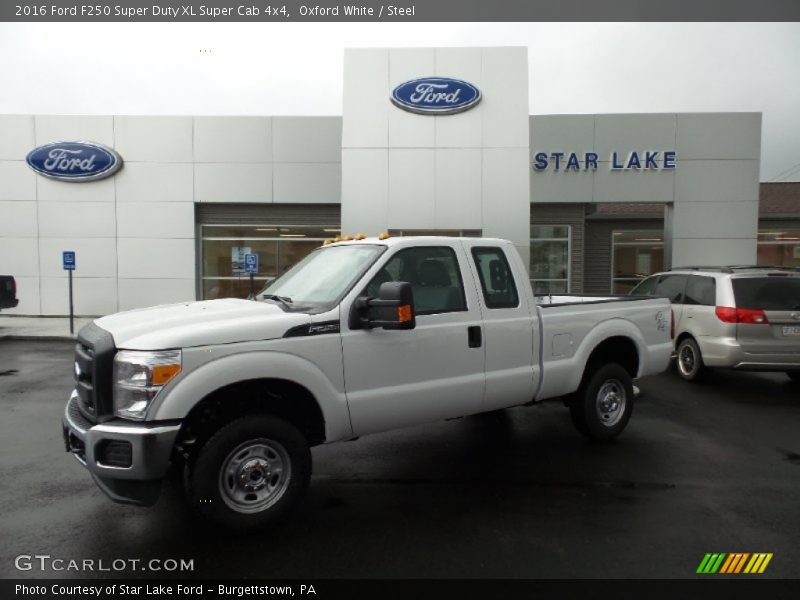 Oxford White / Steel 2016 Ford F250 Super Duty XL Super Cab 4x4