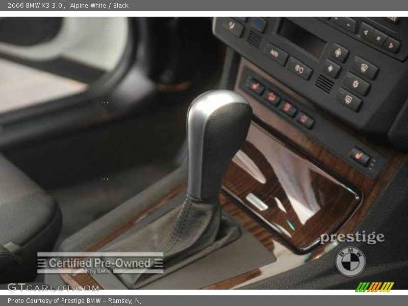 Alpine White / Black 2006 BMW X3 3.0i