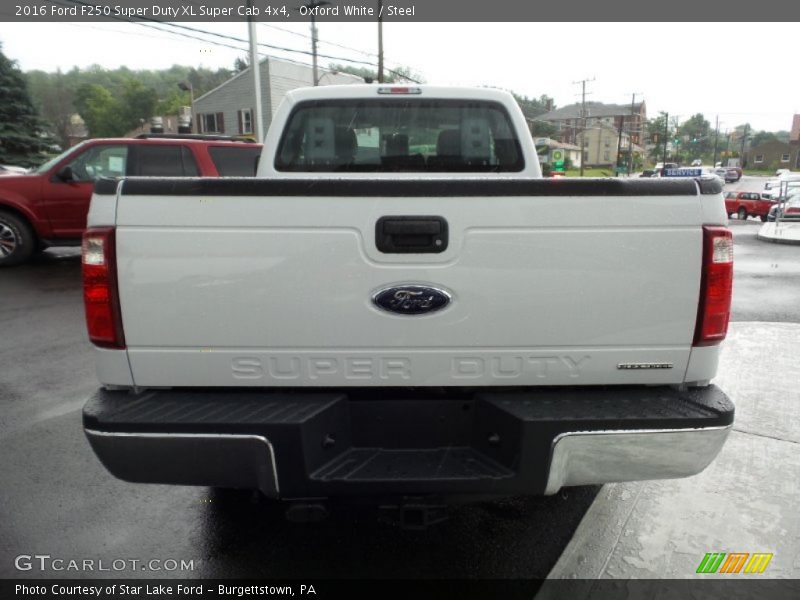 Oxford White / Steel 2016 Ford F250 Super Duty XL Super Cab 4x4
