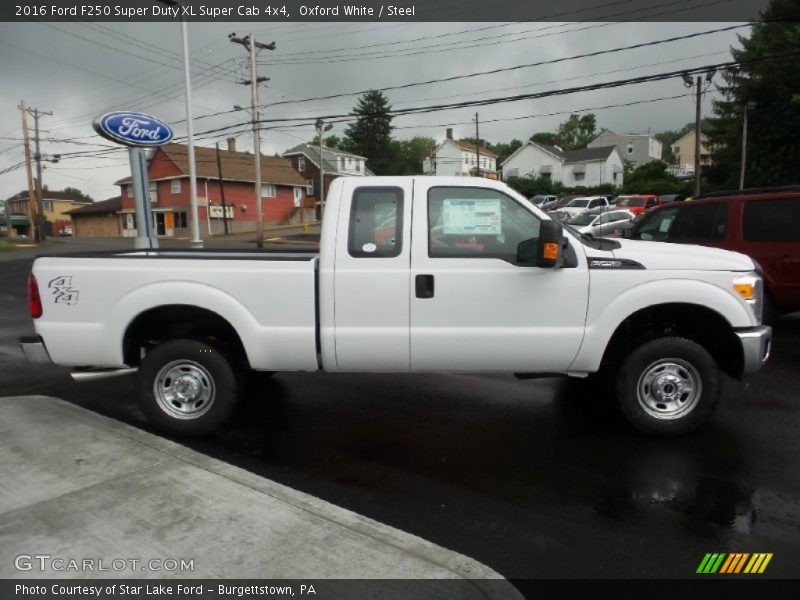 Oxford White / Steel 2016 Ford F250 Super Duty XL Super Cab 4x4