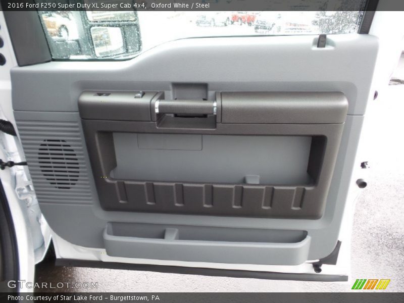 Oxford White / Steel 2016 Ford F250 Super Duty XL Super Cab 4x4