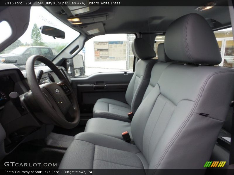 Oxford White / Steel 2016 Ford F250 Super Duty XL Super Cab 4x4