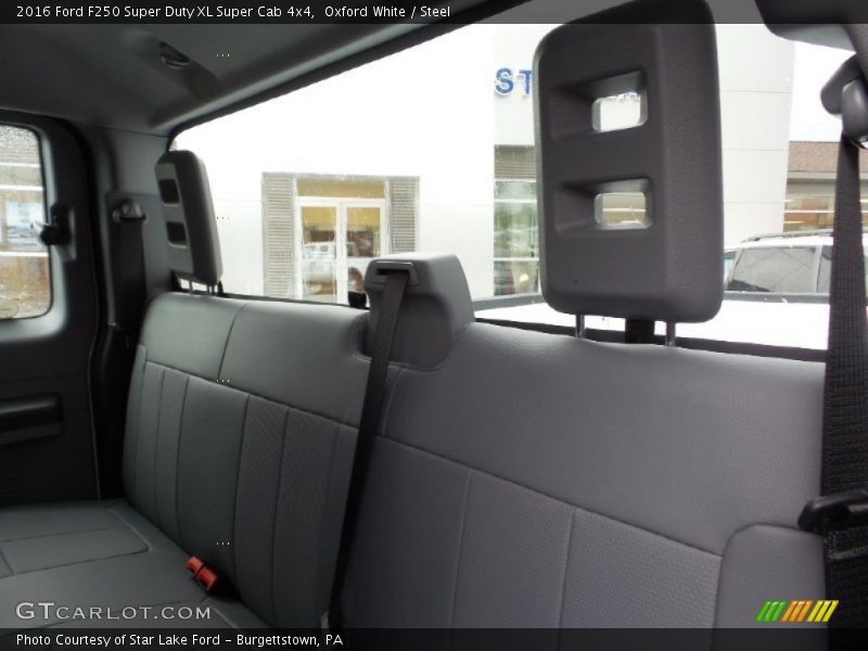 Oxford White / Steel 2016 Ford F250 Super Duty XL Super Cab 4x4