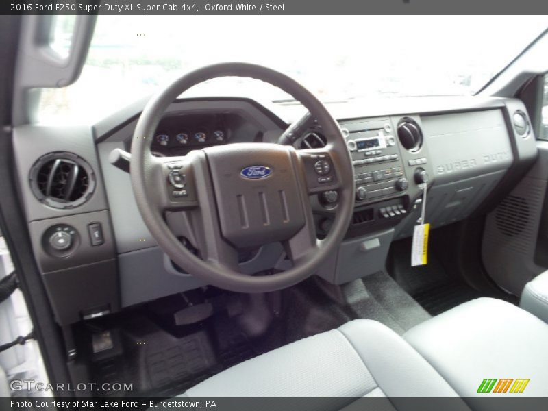 Steel Interior - 2016 F250 Super Duty XL Super Cab 4x4 