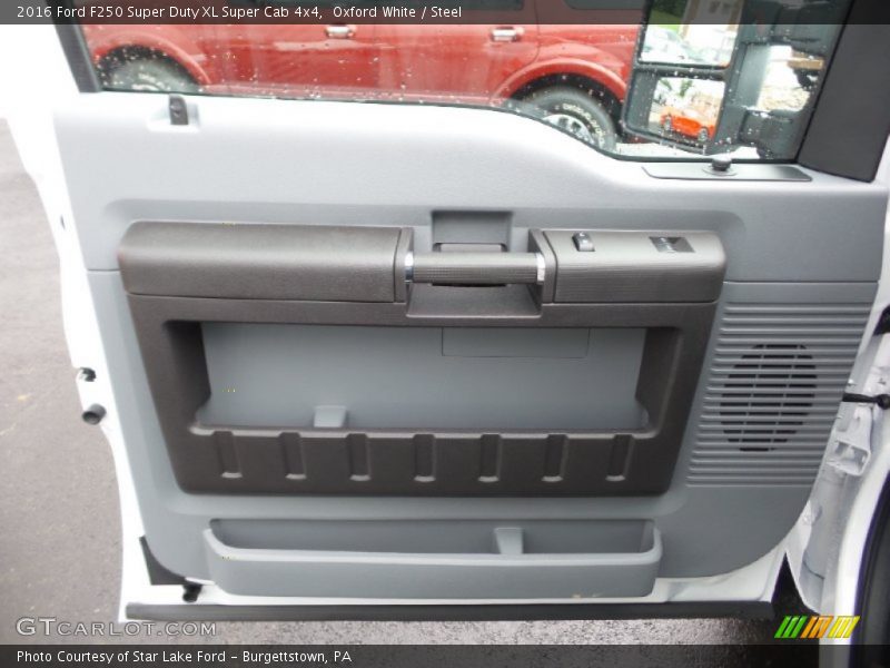 Oxford White / Steel 2016 Ford F250 Super Duty XL Super Cab 4x4