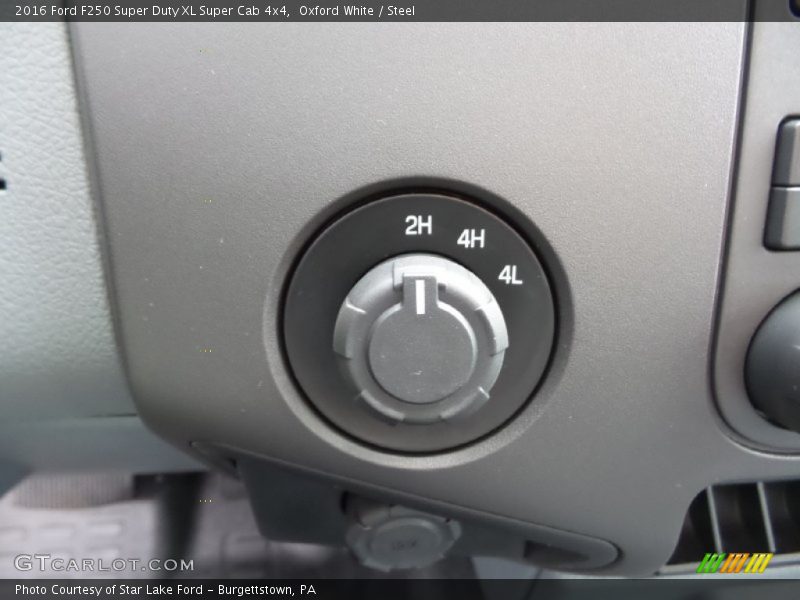 Oxford White / Steel 2016 Ford F250 Super Duty XL Super Cab 4x4