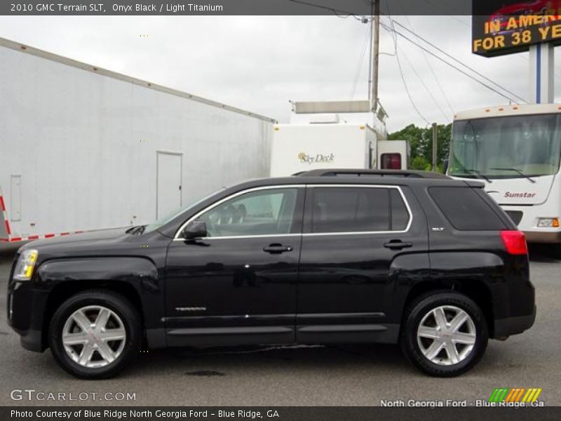 Onyx Black / Light Titanium 2010 GMC Terrain SLT