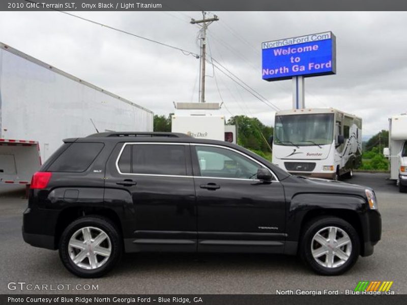 Onyx Black / Light Titanium 2010 GMC Terrain SLT