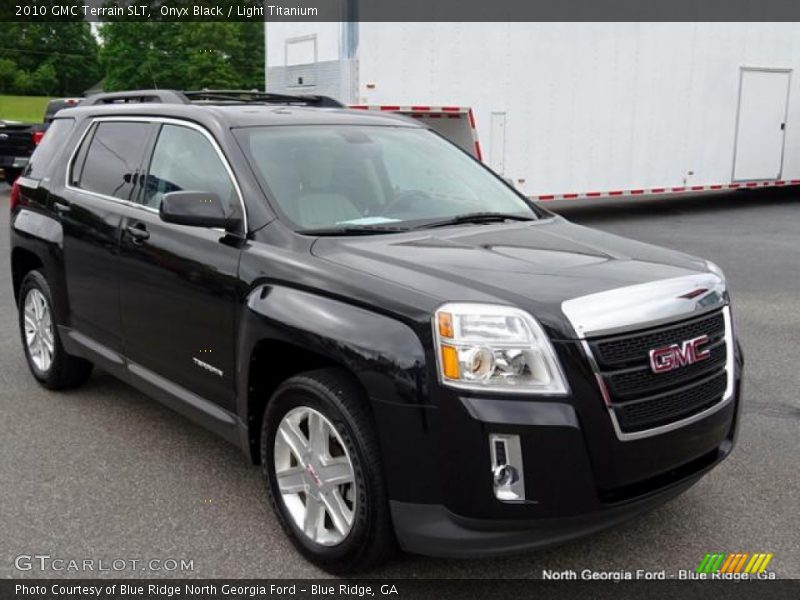 Onyx Black / Light Titanium 2010 GMC Terrain SLT