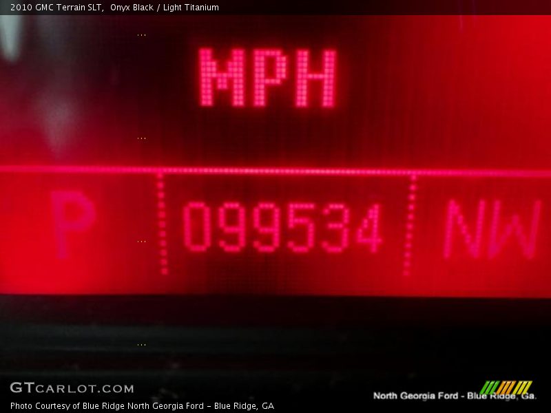 Onyx Black / Light Titanium 2010 GMC Terrain SLT