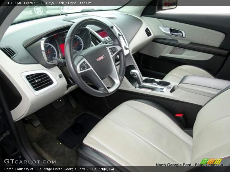 Onyx Black / Light Titanium 2010 GMC Terrain SLT