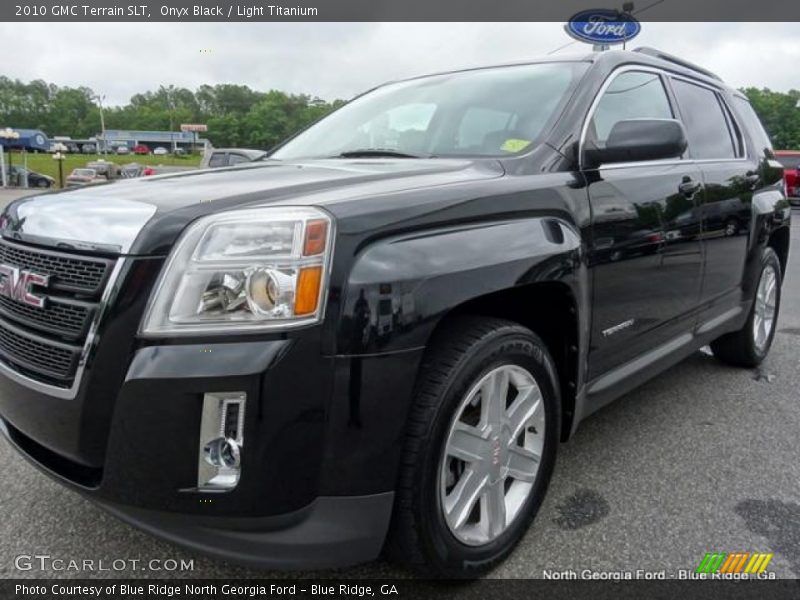 Onyx Black / Light Titanium 2010 GMC Terrain SLT