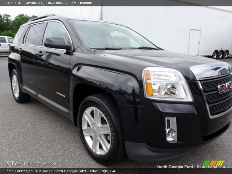 Onyx Black / Light Titanium 2010 GMC Terrain SLT