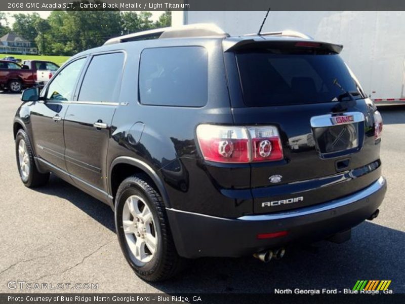 Carbon Black Metallic / Light Titanium 2008 GMC Acadia SLT