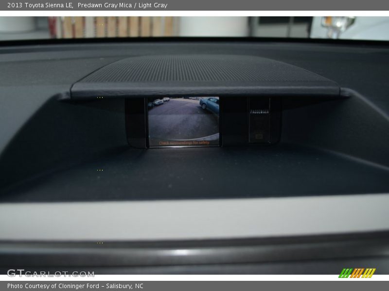 Predawn Gray Mica / Light Gray 2013 Toyota Sienna LE