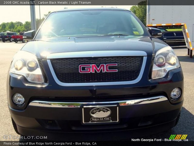 Carbon Black Metallic / Light Titanium 2008 GMC Acadia SLT