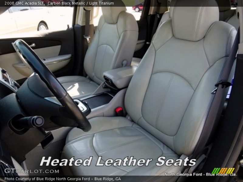 Carbon Black Metallic / Light Titanium 2008 GMC Acadia SLT