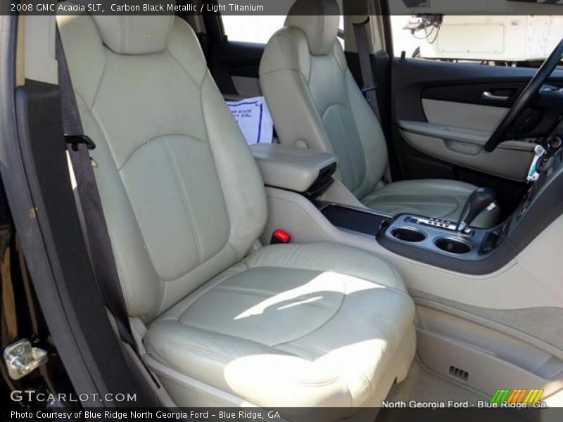 Carbon Black Metallic / Light Titanium 2008 GMC Acadia SLT