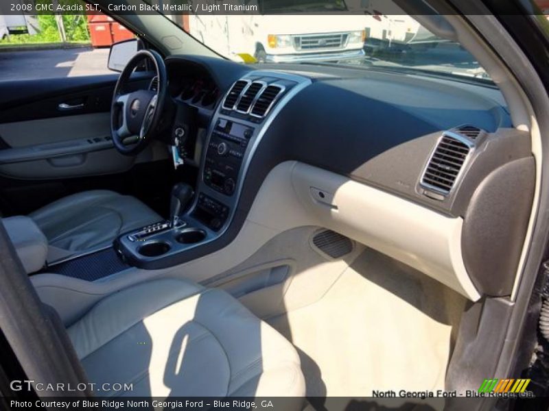 Carbon Black Metallic / Light Titanium 2008 GMC Acadia SLT