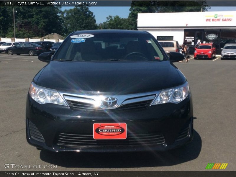 Attitude Black Metallic / Ivory 2013 Toyota Camry LE