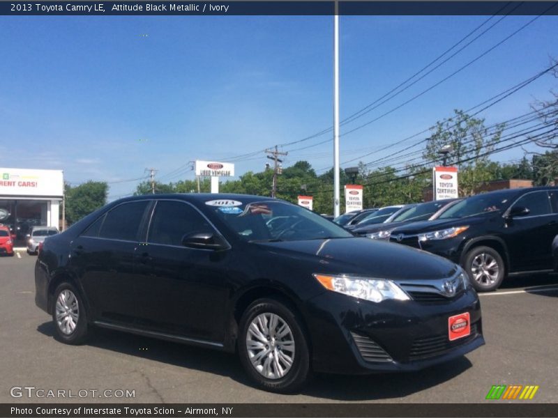 Attitude Black Metallic / Ivory 2013 Toyota Camry LE