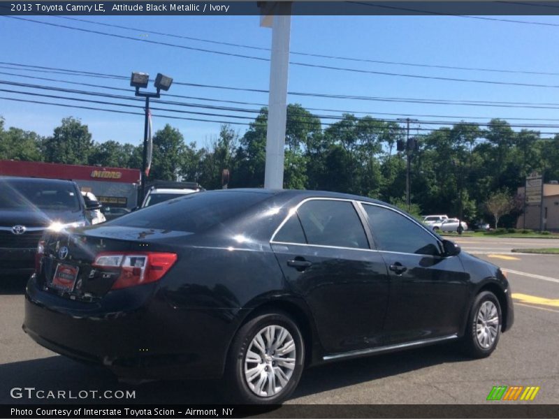 Attitude Black Metallic / Ivory 2013 Toyota Camry LE