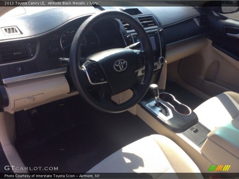 Attitude Black Metallic / Ivory 2013 Toyota Camry LE