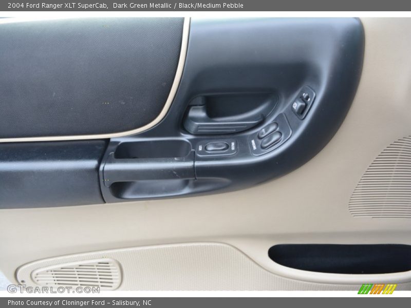 Dark Green Metallic / Black/Medium Pebble 2004 Ford Ranger XLT SuperCab