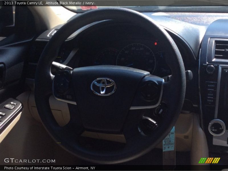 Attitude Black Metallic / Ivory 2013 Toyota Camry LE