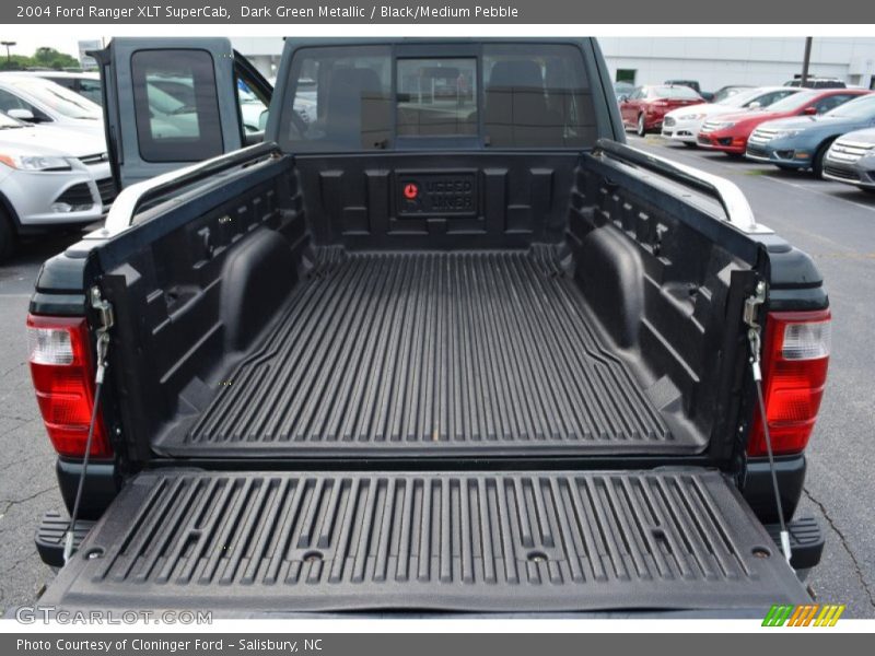 Dark Green Metallic / Black/Medium Pebble 2004 Ford Ranger XLT SuperCab