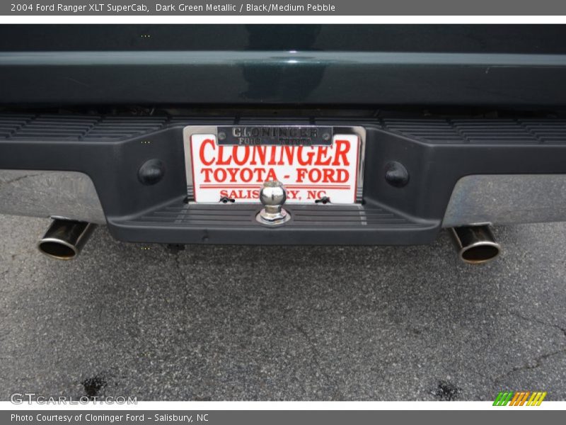 Dark Green Metallic / Black/Medium Pebble 2004 Ford Ranger XLT SuperCab