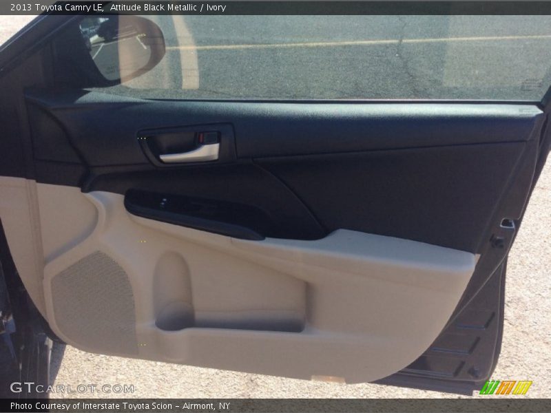 Attitude Black Metallic / Ivory 2013 Toyota Camry LE