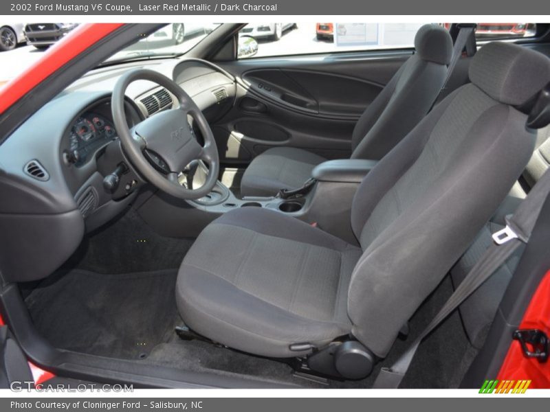  2002 Mustang V6 Coupe Dark Charcoal Interior